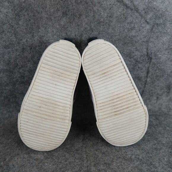 Old Navy Boat Shoes Baby Toddler Boys 6 Slip On Casual Chambray Nautical Preppy - Picture 10 of 12